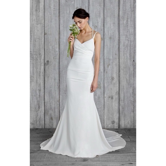 Nicole Miller Dresses & Skirts - Nicole Miller Celine wedding gown
